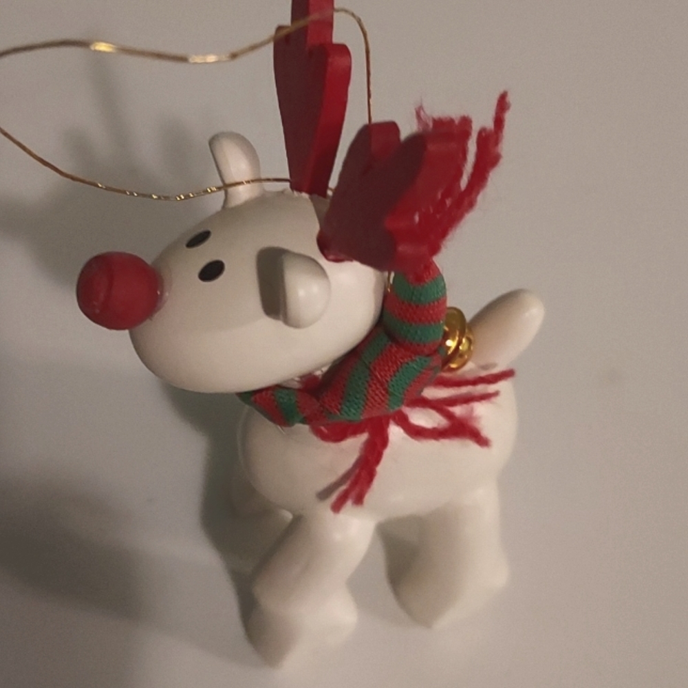 Reindeer Xmas Tree Ornament - Picture 1 of 6